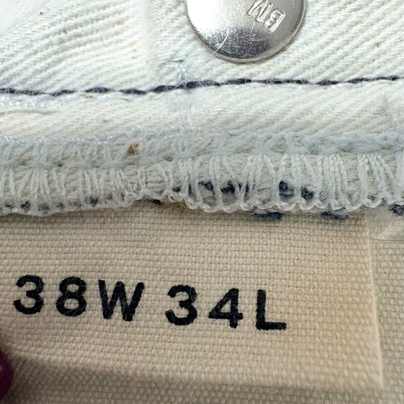 Men’s Buck Mason JAPANESE DENIM FORD STANDARD JEAN Classic Blue Denim 38/31 - Picture 8 of 14